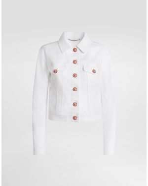 Dolce & Gabbana Giubbotto - White