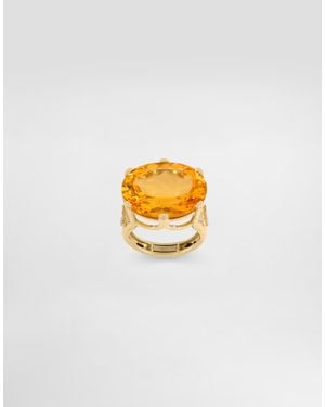 Dolce & Gabbana Anna Ring - White