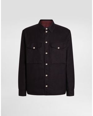 Dolce & Gabbana Reversible Shirt Jacket - Black