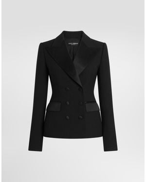 Dolce & Gabbana Giacca Doppiopetto - Nero