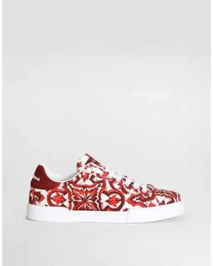 Dolce & Gabbana Trainer Bassa - Red