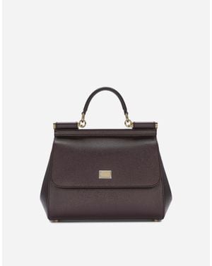 Dolce & Gabbana ハンドバッグ シシリー ラージ - レッド