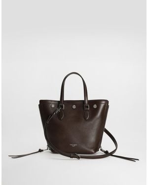 Dolce & Gabbana Atene Tempesta Calfskin Shopping Bag - White