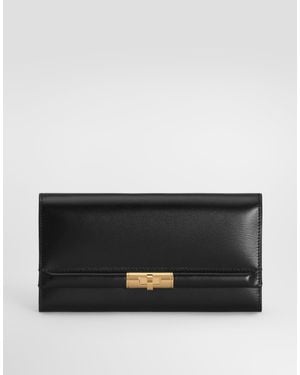 Dolce & Gabbana P.Foglio French Flap - Schwarz