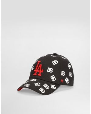 Dolce & Gabbana X '47 Los Angeles Dodgers Logo-Print Baseball Cap - White