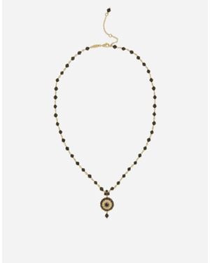 Dolce & Gabbana Sicily Necklace 18-Carat, Jades And Sapphires - Blue
