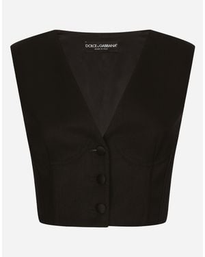 Dolce & Gabbana Gilet - Black
