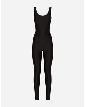 Dolce & Gabbana Jersey Jumpsuit - Black
