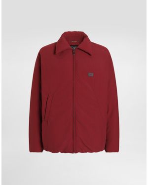 Dolce & Gabbana Giubbotto Imbottito - Rosso