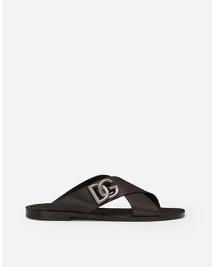 Dolce & Gabbana サンダル カーフスキン - ブラック