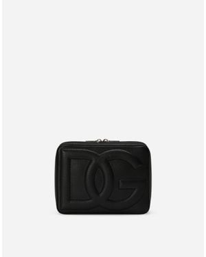 Dolce & Gabbana Medium Dg Logo Camera Bag - Black