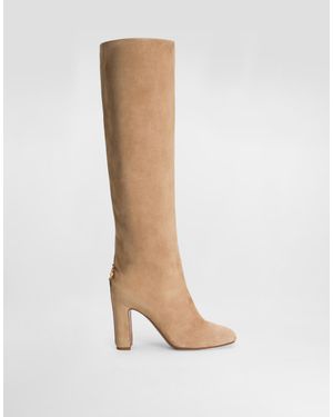 Dolce & Gabbana Suede Boots - ホワイト