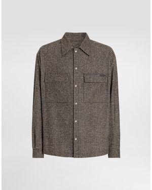 Dolce & Gabbana Casual Shirts - Grey