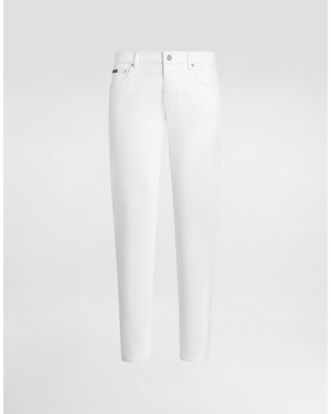 Dolce & Gabbana Pantalone - White
