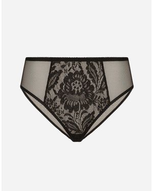 Dolce & Gabbana ショーツ レース＆チュール - ホワイト