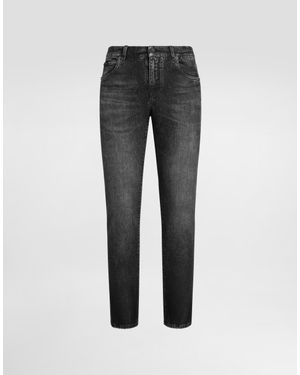 Dolce & Gabbana Denim Trousers - Grey