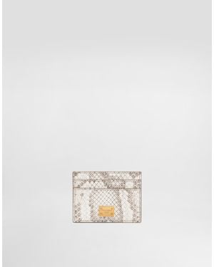 Dolce & Gabbana Portacarte - Natural