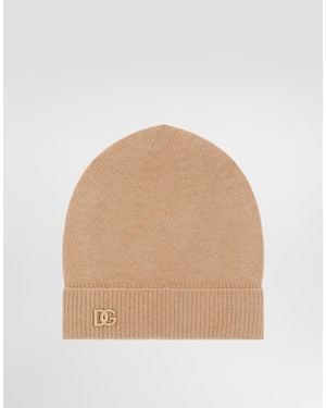 Dolce & Gabbana Knit Hat - Natural