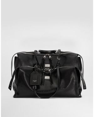 Dolce & Gabbana Vittoria Calfskin Bag - Black
