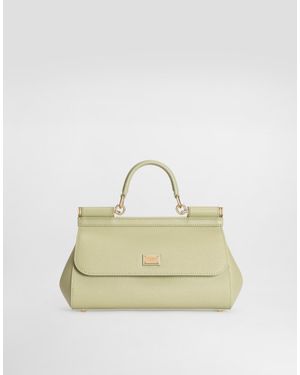 Dolce & Gabbana Sicily Small Handbag - Natural