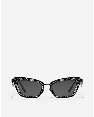 Dolce & Gabbana Dg Lace サングラス - ブラック