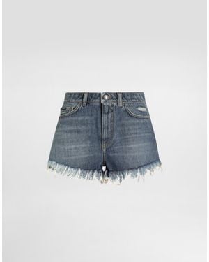 Dolce & Gabbana Denim Shorts - Blue