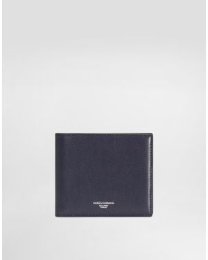 Dolce & Gabbana Eel Skin Wallet - ブルー