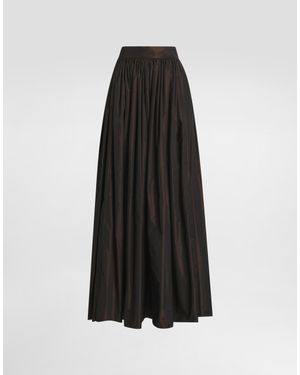 Dolce & Gabbana Long Circle Skirt - Black