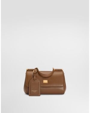 Dolce & Gabbana Dolce & Gabbana Mini My Sicily Handbag - Brown