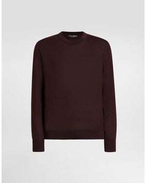 Dolce & Gabbana Pull En Cachemire - Marron