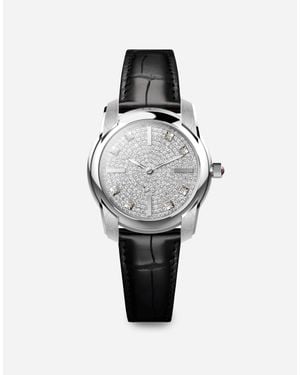 Dolce & Gabbana Dg7 Pavé Watch - Gray