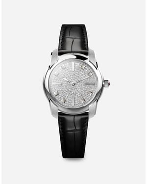 Dolce & Gabbana Dg7 Pavé Watch - Grey