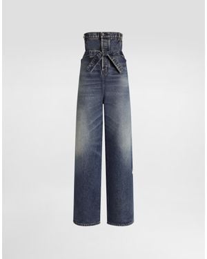 Dolce & Gabbana Denim Trousers - Blue
