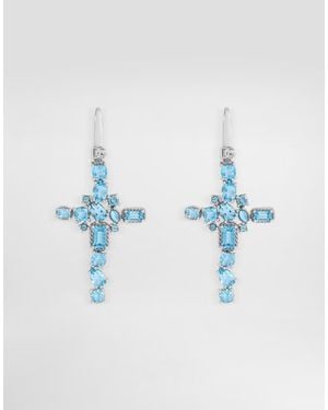 Dolce & Gabbana Pendientes Monocolor - Azul