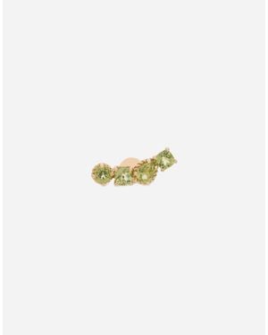 Dolce & Gabbana アンナ シングルイヤリング 18Kイエローゴールド&ペリドット - メタリック