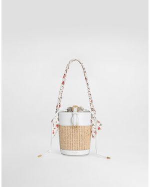 Dolce & Gabbana Capri Bucket Bag - White