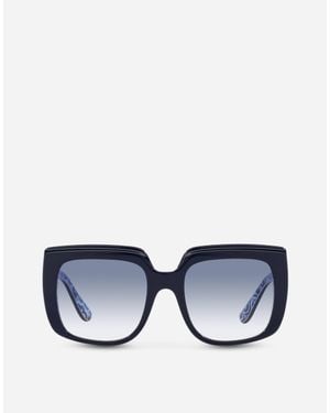 Dolce & Gabbana New Print Sunglasses - Blue