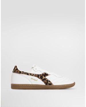 Dolce & Gabbana X Diadora Calfskin Trainers - Natural