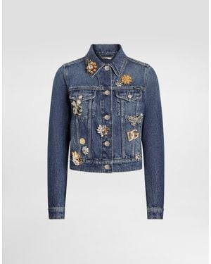Dolce & Gabbana Jeansjacke - Blau