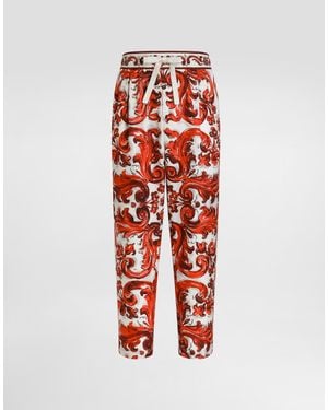 Dolce & Gabbana Pantalone - Red