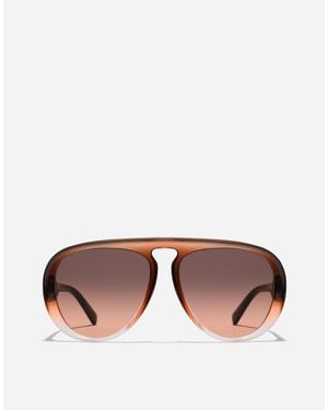 Dolce & Gabbana Maiolica Arancione Sunglasses - Brown