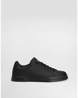 Dolce & Gabbana "Portofino" Sports Shoes - Black