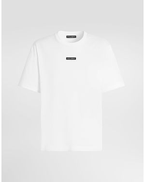 Dolce & Gabbana Cotton T-Shirt - White