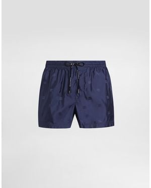 Dolce & Gabbana Short Swim Boxers - Blue