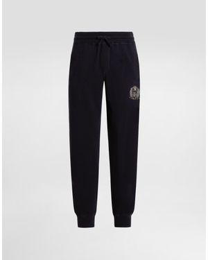 Dolce & Gabbana Smooth Cashmere Trousers - Blue