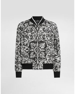 Dolce & Gabbana Majolica-Print Cordonetto Lace Jacket - Multicolour