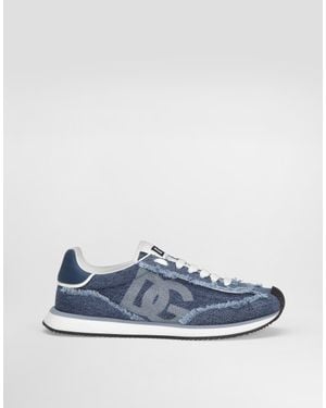 Dolce & Gabbana Dg Cushion Trainers - Blue