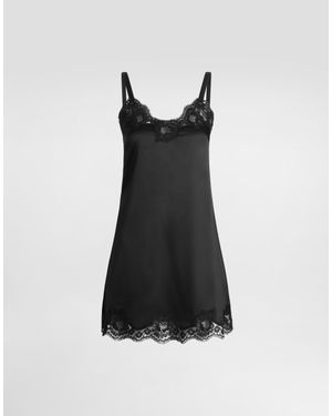 Dolce & Gabbana Sottoveste Corta - Black