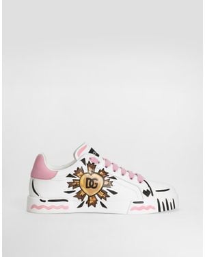 Dolce & Gabbana Portofino Sports Shoes - White