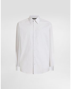 Dolce & Gabbana Polka Dot Shirt - White
